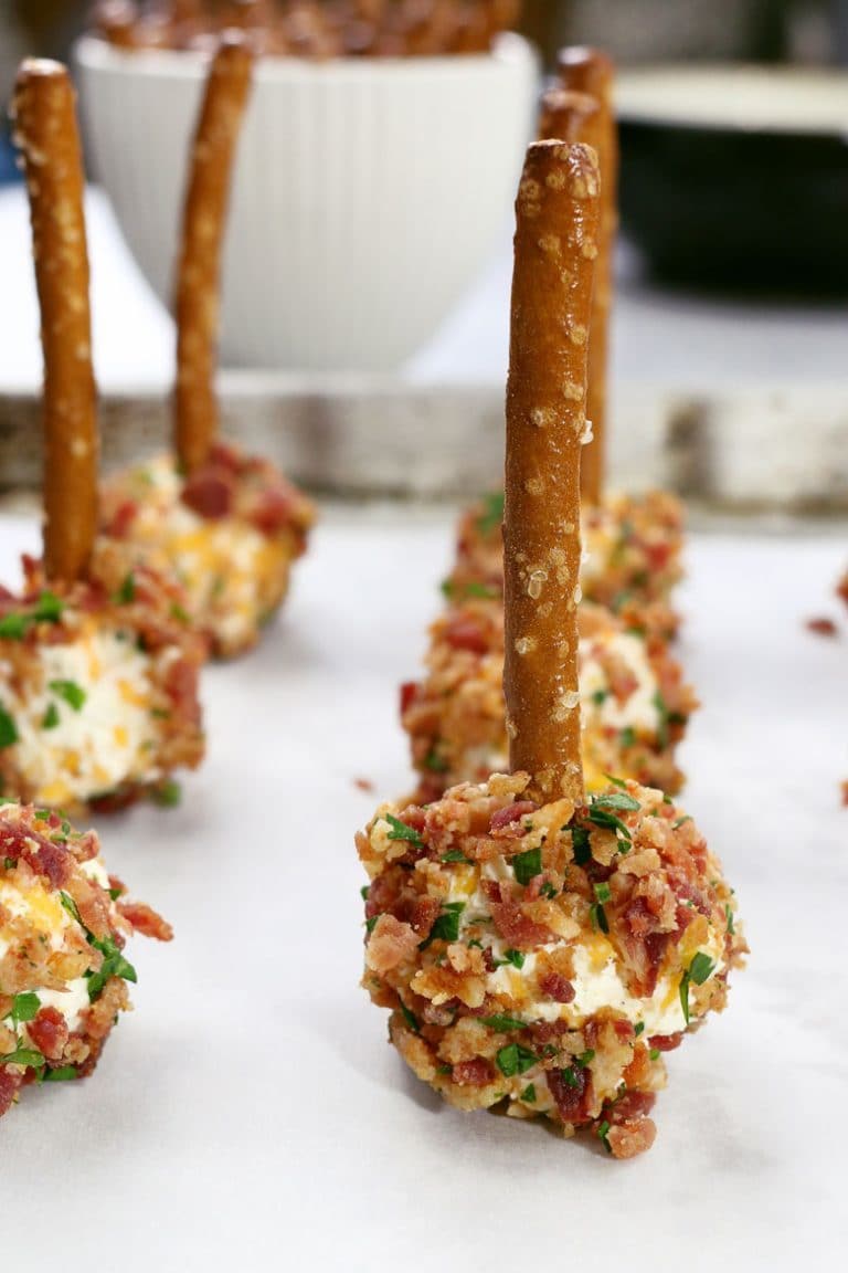 Mini Bacon Ranch Cheese Ball Recipe