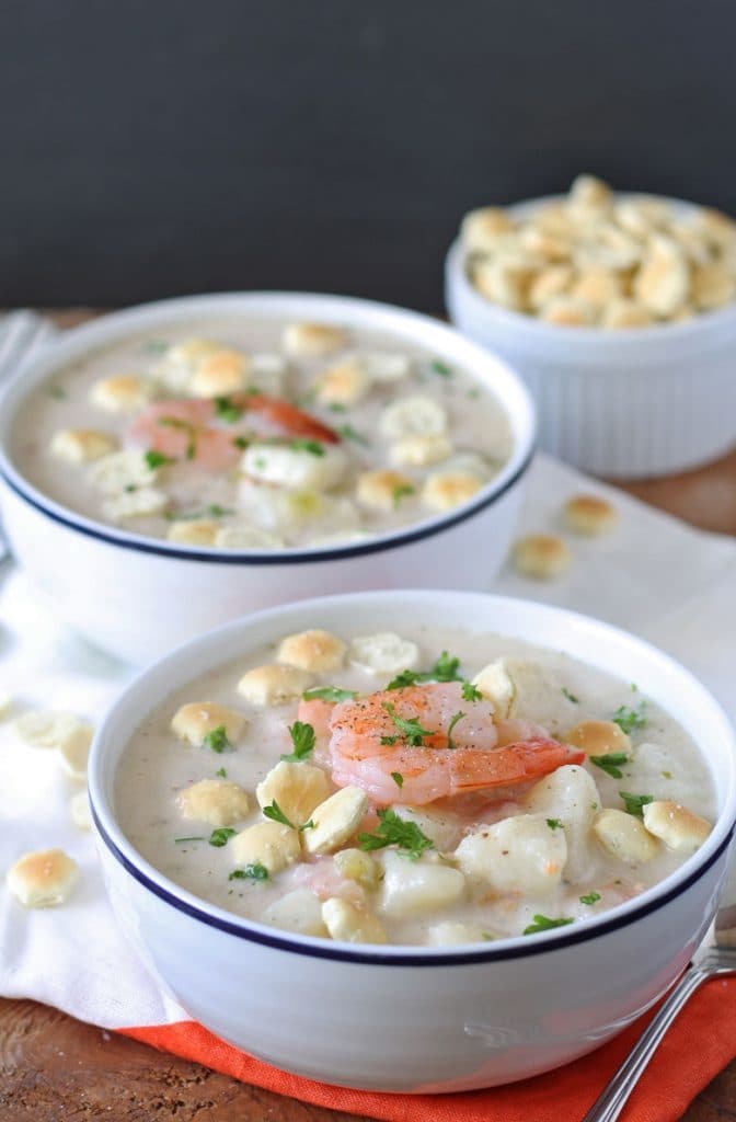 Easy Shrimp and Potato Chowder Recipe