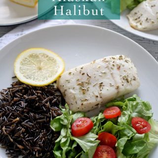 baked alaskan halibut