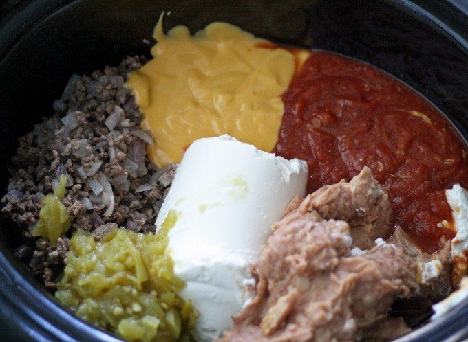 The BEST Slow Cooker Taco Dip - Savvy Saving Couple