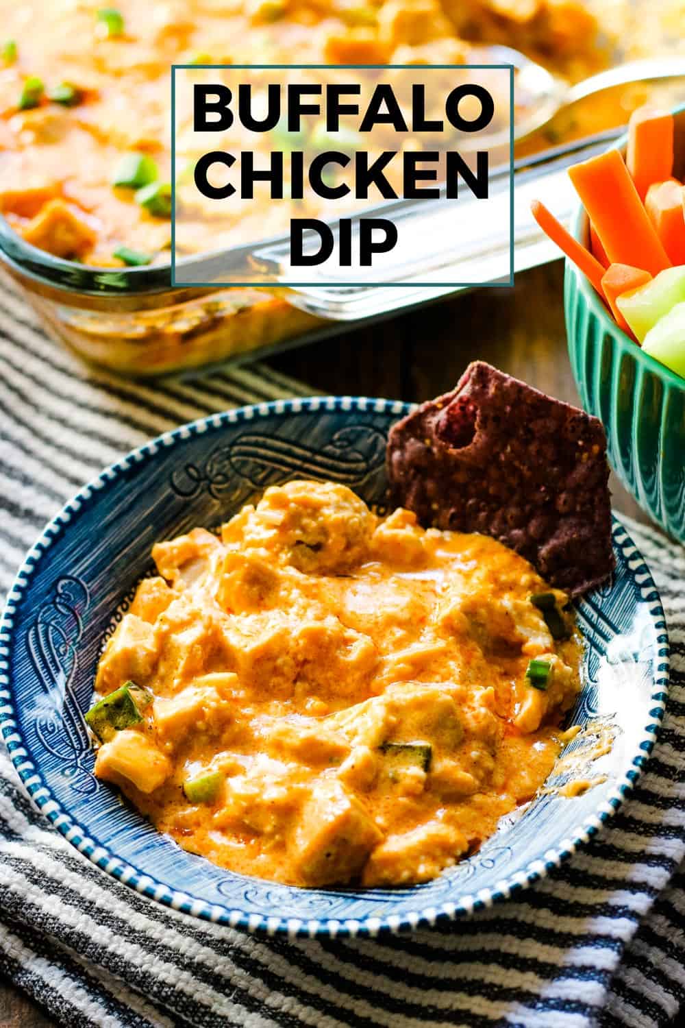 Buffalo Chicken Dip Recipe » The Thirsty Feast by honey and birch