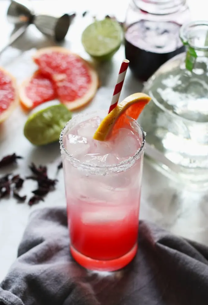 Health Cocktail Recipe: Pretty in Pink Paloma