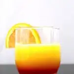 These tequila sunrise slushies are going to be your go-to summer party drink! You can easily multiply the recipe for a pitcher. Only 3 ingredients! | honeyandbirch.com