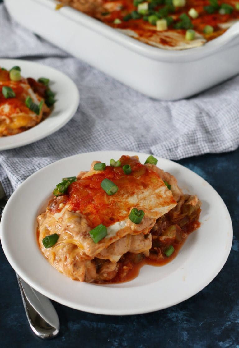 Bean Burrito Casserole - An Easy Vegetarian Freezer Meal