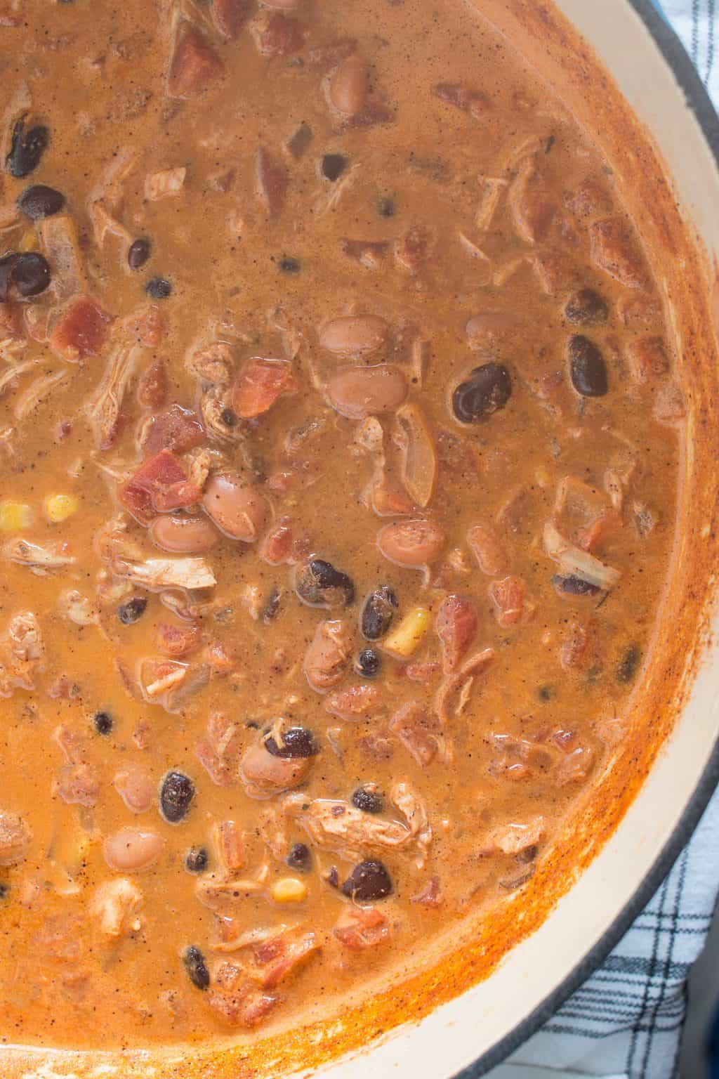 Chicken Taco Soup Recipe » The Thirsty Feast by honey and birch