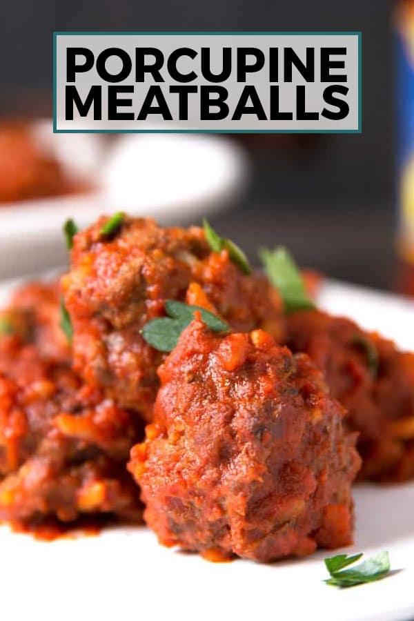 Porcupine Meatballs (with VIDEO!) » The Thirsty Feast by honey and birch