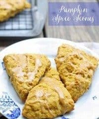 Pumpkin Spice Scones And Scone Making Tips Honey And Birch