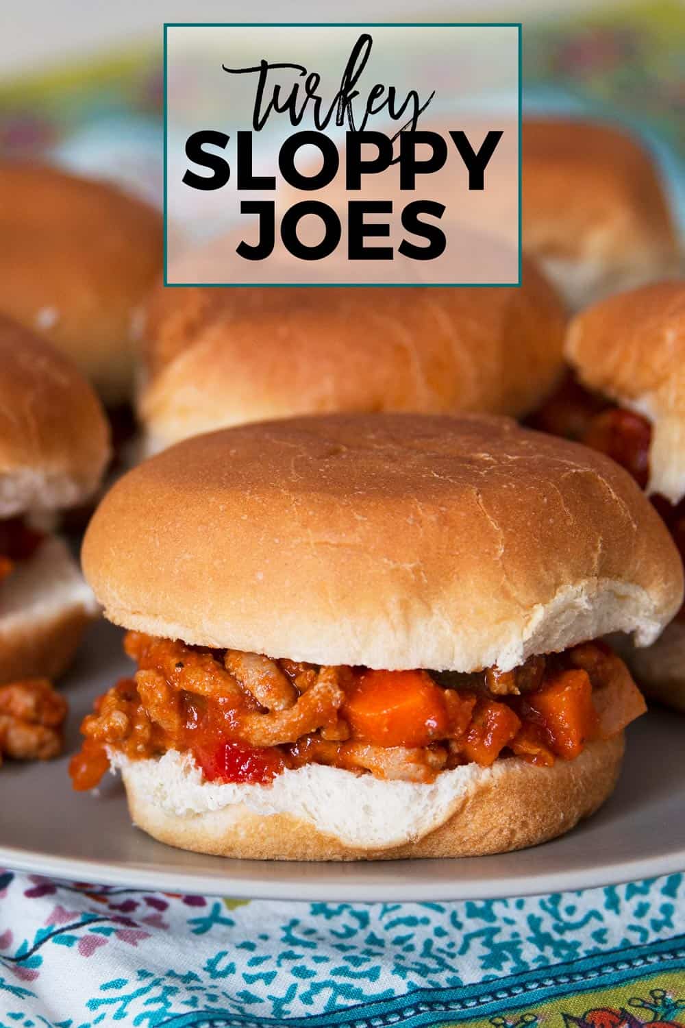 Mini Turkey Sloppy Joes » The Thirsty Feast by honey and birch