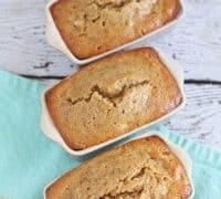 Mini Banana Bread Loaves - Honey and Birch