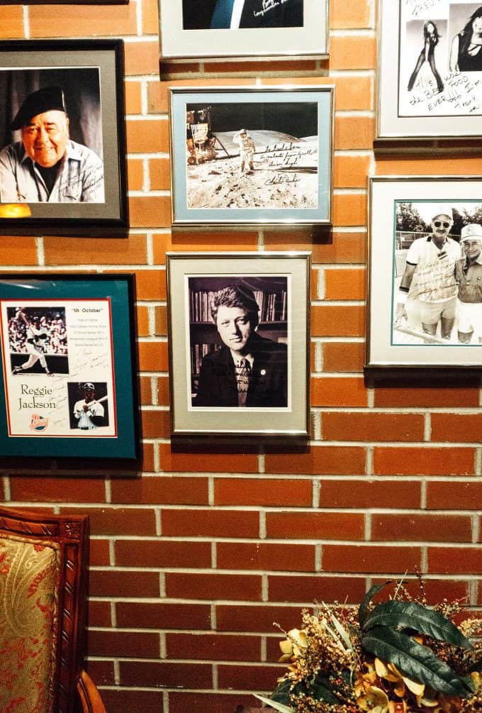 Picture of Bill Clinton at Fred's Hickory Inn
